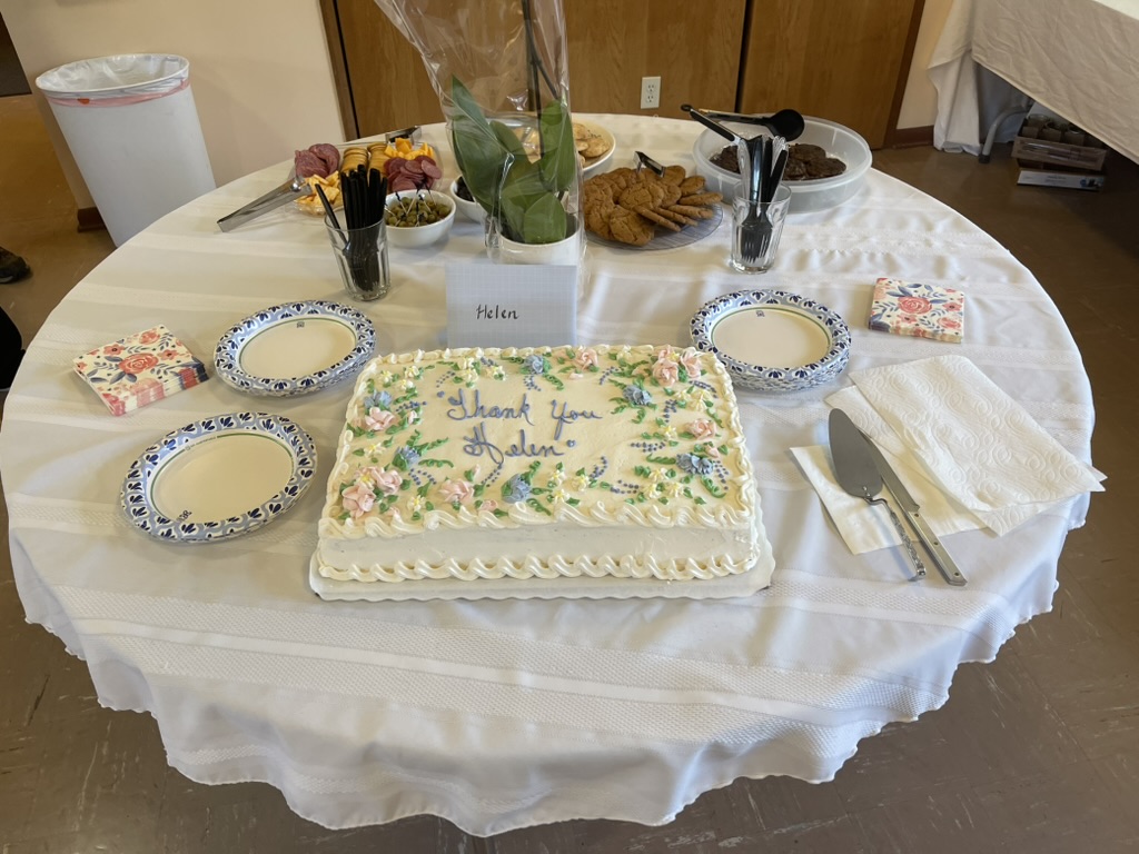 Helen Purkerson Clerk of Session retirement 2025